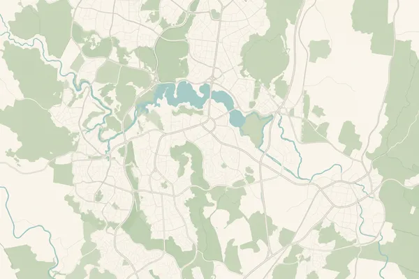 Map of Canberra service suburbs