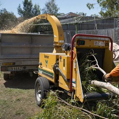 Mulching & Wood Chipping in Canberra, ticketed arborists